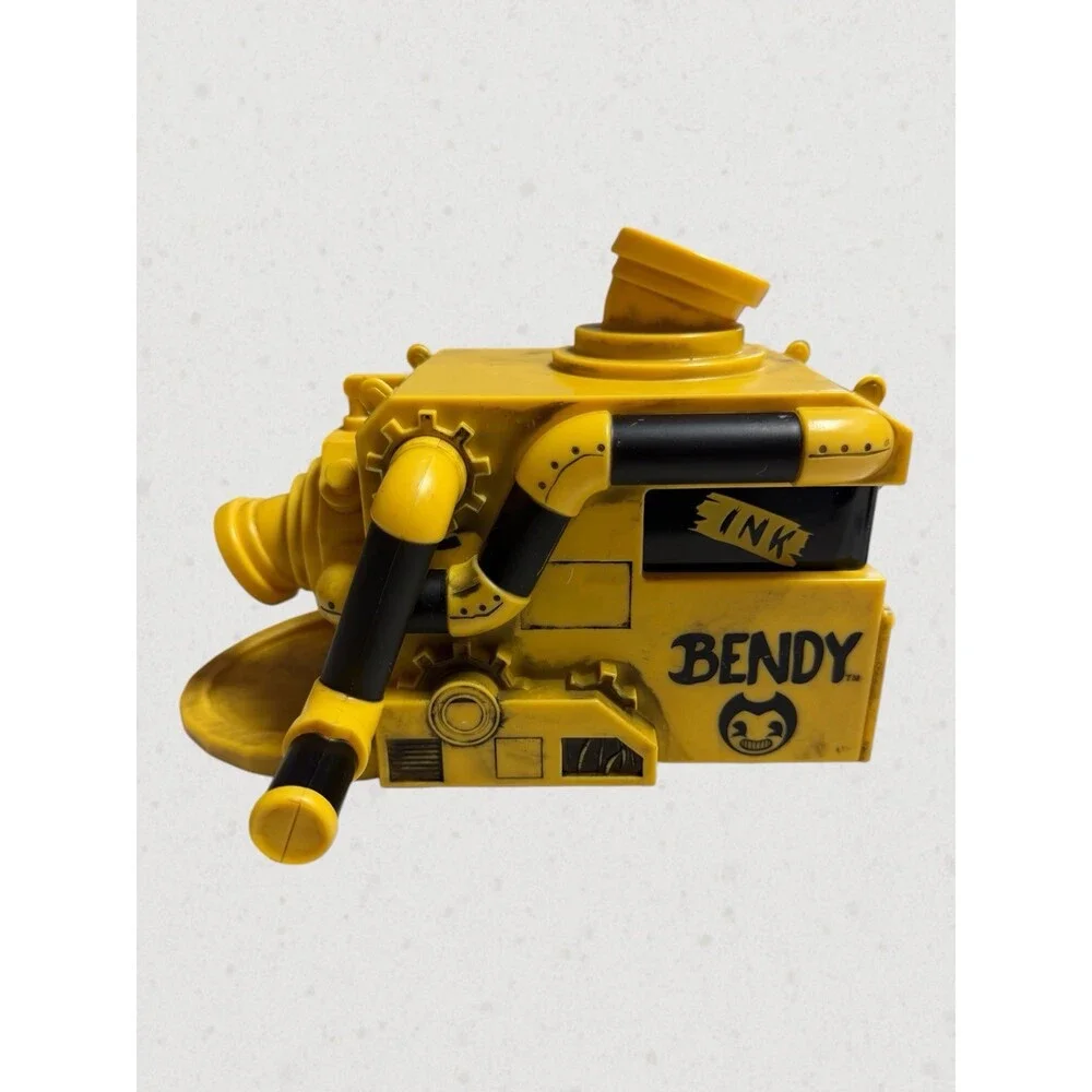 2019 Phat Mojo Bendy & the Dark Revival Ink Slime Machine Incomplete W/Projector